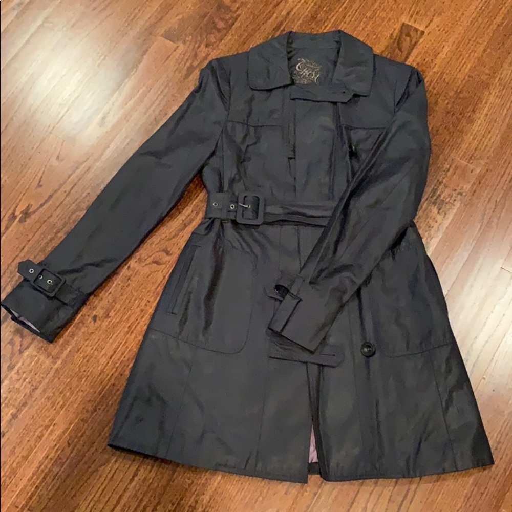 7 for all mankind trench coat